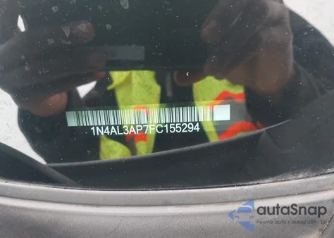2015 Nissan Altima 2.5 Sv from USA, damaged, VIN 1N4AL3AP7FC155294